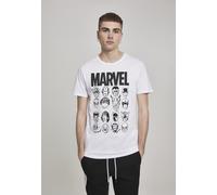 Merchcode T-shirt Marvel Crew Tee White XXL Bianco