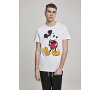 Merchcode T-shirt Mickey Mouse Tee White XS Bianco