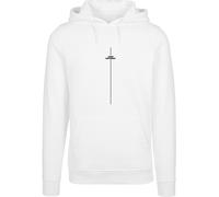 Merchcode Think Different Fitted Heavy Hoodie Bianco 3XL Uomo