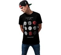 MERCHCODE Twenty One Pilots Pattern Circles Tee T-Shirt Uomo (Pacco da 1)