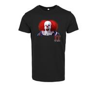 Merchcode Vintage Pennywise Poster Tee T-Shirt Horror Film Classico Icona Shirt