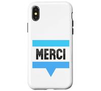 Merci Francese Grazie Custodia per iPhone X/XS