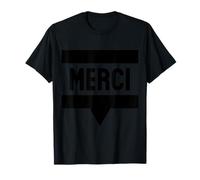 Merci Francese Grazie Maglietta