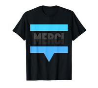 Merci Francese Grazie Maglietta