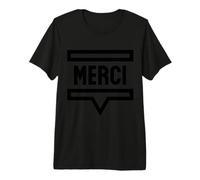 Merci Francese Grazie Maglietta Premium