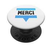 Merci Francese Grazie PopSockets PopGrip Adesivo