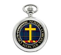 Mercier Scottish Clan Crest Full Hunter Orologio da tasca