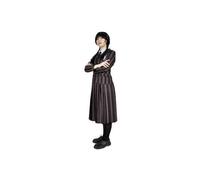 Mercoledi' addams divisa nevermore academy con parrucca con trecce