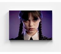 Mercoledì Addams Family quadro su tela Jenna Ortega mercoledì TV art quadro s...