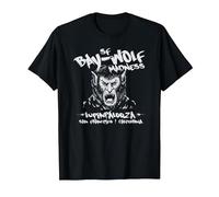 mercoledì - bay-Wolf Madness Maglietta, Uomo, Nero, XXL