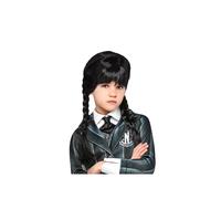 Mercoledì Famiglia Addams Bambino Parrucca Bambine Ragazze Halloween Costume