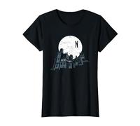 mercoledì - Nevermore Academy Maglietta, Donna, Nero, 3XL