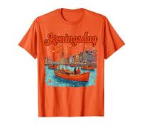Mercoledì Paesi Bassi 2025 Corona Funny Kings Day Amsterdam Maglietta