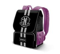 Karactermania Zaino espandibile School Wednesday - Nero 30 x 45 cm 28 L