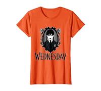mercoledì Serie mercoledì Web Frame Maglietta, Donna, Arancio, XXL