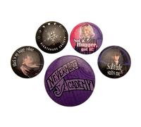 Set di badge Wednesday