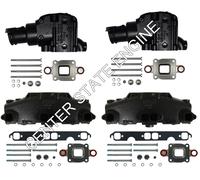 Mercruiser Asciutto Giunto Sbc V8 Scarico Collettore & Gomito Kit. 865735A02,