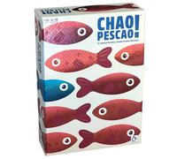 Mercurio - Chao Pescao! | Gioco di domande e risposte false | Include 100 carte domande fronte/retro, 8 gettoni punti e 1 dispenser di carte| per 3 a 6 giocatori