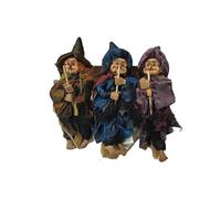 Mercury Befana Strega Halloween Natale da Appendere in Tessuto 20 cm