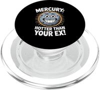 Mercury: Hotter Than Your Ex - Divertente Planet Design PopSockets PopGrip per MagSafe