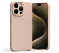 Mercury MagSafe Semi-Silicone iPhone 15Pro Max 6,7, rosé-sand