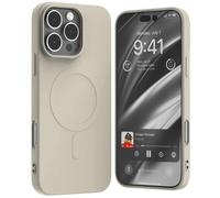 Mercury MagSafe Semi-Silicone iPhone 16 Pro Max 6,9, Stein/Optik