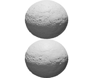 Mercury Planet Display Model - 3D Lithophane Wall Art Decoration 120mm