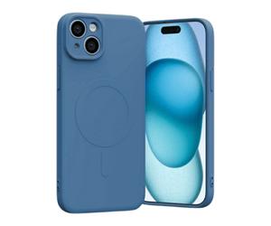 MERCURY Semisilicone Alta COVER MAGSAFE per Apple iPhone 15 Plus, Blu