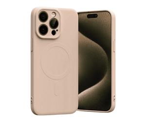 MERCURY Semisilicone TPU COVER MAGSAFE per Apple iPhone 15 Pro Max, Rosa