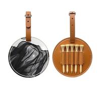 Mercury Veil Brown Golf Tee Storage Bag, multifunzionale Golf tee Storage Bag per gli uomini, materiale durevole dell'unità di elaborazione