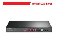 Mercusys 16-Port 10/100Mbps + 2-Port Gigabit Rackmount Switch - MS118CP