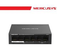 Switch Desktop 6 Porte (4+2) 10/100 con 4 PoE+ Mercusys MS106P Metallo