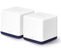 Mercusys H50G Wi -fi Sistema Mesh AC1900 - 2 unità Halo - Copertura fino a 350 m² - ROAMing senza interruzioni