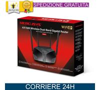 Mercusys AX1500 Router WiFi 6 Agile Config MR60X Alta Velocità Gigabit