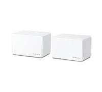Mercusys Halo H80X (confezione da 2) Wi-Fi 6 a doppia banda (2,4 GHz / 5 GHz) (802.11ax) Bianco 3 Interno - Nouvo