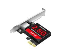 MERCUSYS MA310E Scheda WiFi PCIe da 2,5 Gbps, scheda di rete con connessione NAS, LAN di controllo remoto, Ethernet ad alta efficienza energetica, staffa a basso profilo, installazione flessibile