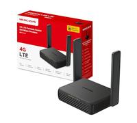 Mercusys MB113-4G Router 4G con Sim Portatile N300 LTE LAN/WAN USB-C | Per Casa, Ufficio e Backup Internet, 2 Antenne Pieghevoli, Ricarica da Power Bank, VPN, App, Connessione Plug&Play