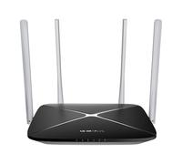 Mercusys MB135-4G Router WiFi con Sim, 4G LTE Cat4 AC1200Mbps, 4 Antenne Ad Alto Guadagno, 1 Porta LAN/WAN + 3 Porte LAN, OpenVPN, PPTP Server, WAN Backup, Parental/LED Control, SMS, APP, Plug & Play