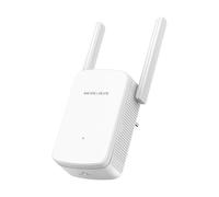 MERCUSYS ME12 WiFi Extender Booster, 2 antenne esterne WiFi Booster, APP Control WiFi Extender, TP-Link WiFi Repeater funziona con qualsiasi router o punto di accesso wireless, Plug and Play