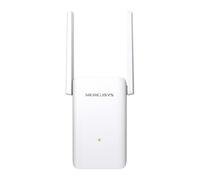 Mercusys ME80X AX3000 WiFi 6 Internet Booster con 2 antenne regolabili ad alto guadagno, WiFi Exender Booster, TP link Wifi Extender, connessione Gigabit cablata, EasyMesh, controllo app, funziona con