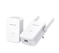 MERCUSYS MP510 KIT V2 Powerline Kit Homeplug AV2 Fino a 1000Mbps e Wi-Fi 300Mbps, Porta Gigabit LAN, Plug and Play, Compatibile con Tutti i Router, Tecnologia Powerline Elevata