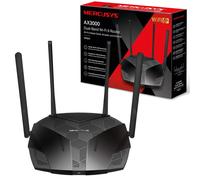 MERCUSYS MR80X Router WiFi 6 AX3000Mbps, Gigabit Ethernet Ports, TP-Link WiFi Ro