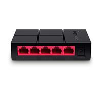 Mercusys MS105G Switch Ethernet 5 Porte Gigabit, Sdoppiatore Ethernet, Auto-Negotiation, Auto MDI/MDIX Switching, Plug & Play, MAC Address Learning, Ideale per la Casa e il Ufficio