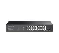 TP-Link Mercusys MS116GS Switch Gigabit 16 Porte, Montaggio Desktop o Rack, Plug & Play, Priorità del Traffico, Prevenzione Loop, Modalità di Isolamento, Funzionamento Silenzioso, Case in Metallo