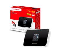 Mercusys MT115 Saponetta WiFi con Sim 4G AX300 WiFi 6 Display 150Mbps Per Viaggi