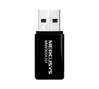 ADATTATORE WI-FI 300Mbps MERCUSYS MW300UM MINI USB 2.0 WIRELESS - PER WINDOWS 42.917.28.5mm