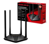 MERCUSYS Router MR30G AC1200Mbps Dual Band Gigabit WiFi, velocità fino a 1,2 Gbps, router di gioco con porte Gigabit complete per Xbox, PS4, PC, IPTV e IPv6 supportati, streaming video HD, facile