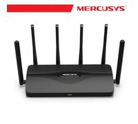 MERCUSYS TP-Link MR47BE Router WiFi 7 tri-band BE9300, 320 MHz, 4K-QAM, MLO, 4 Porte da 2,5 Gbps, Banda da 6 GHz, Beamforming, EasyMesh, 6 Antenne ad Alto Guadagno, Configurazione Semplice