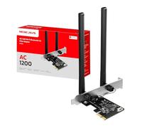 Mercusys TP-Link MA30E Adattatore PCIe Dual Band Wi-Fi AC1200Mbps, Bluetooth 5.0