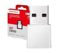 Mercusys TP-Link MA30N Adattatore WiFi USB, AC1300Mbps, Scheda di Rete, Nano Scheda, Dual Band, USB 2.0, WPA3, Plug & Play, Windows 11/10